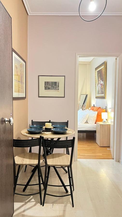 Koukaki Cozy Studio Retreat 1' From Metro Athens Luaran gambar